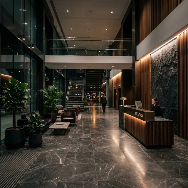 Premium facility management lobby