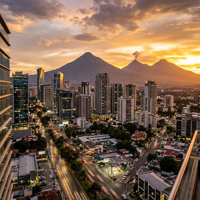 Guatemala City skyline
